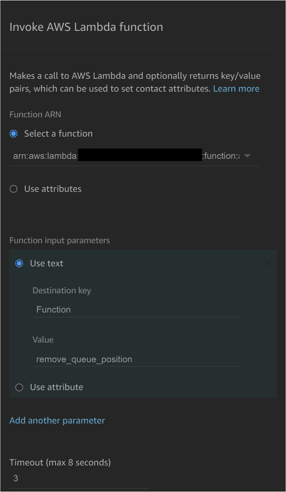 Amazon Connect Caller Queue Position